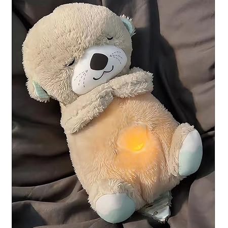 Breathing teddy with Realistic Breathing Motion, Suitable for both Babies and Adults