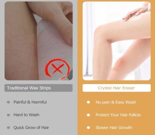 Crystal Hair Remover for Women and Men